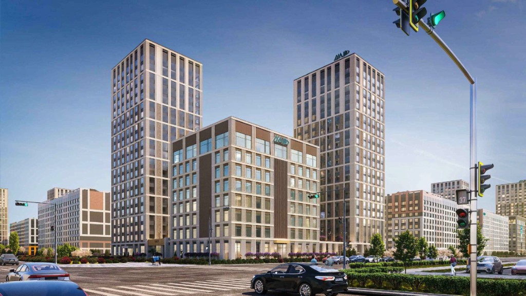 阿斯塔纳城市综合体效果图 2